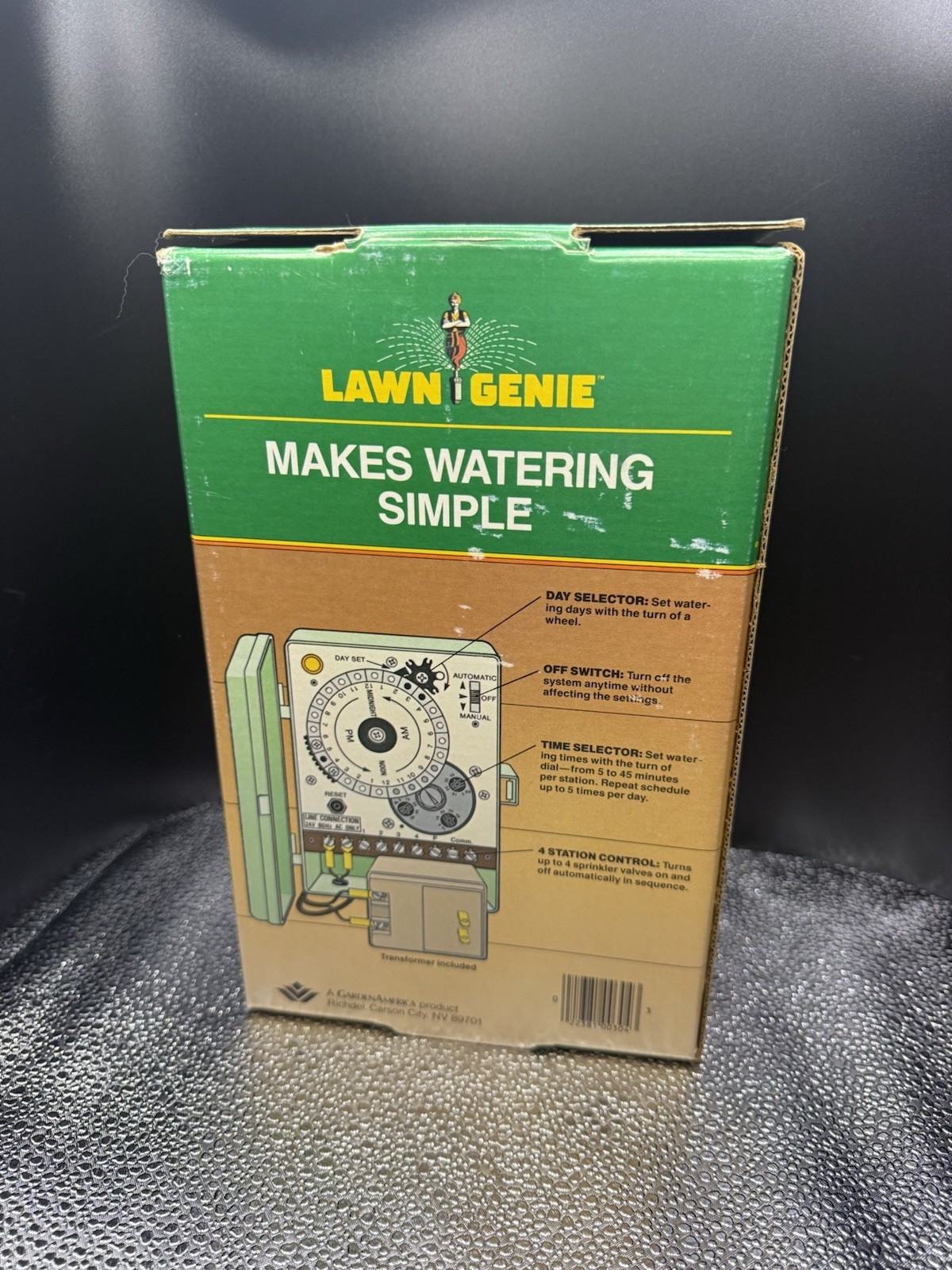 Lawn Genie Automatic Sprinkler Timer NIP Model R304 Unused