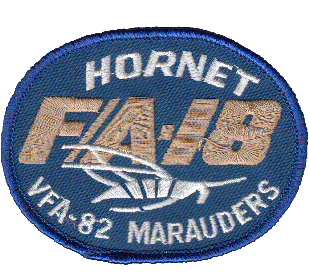 VFA-82 OVAL PATCH