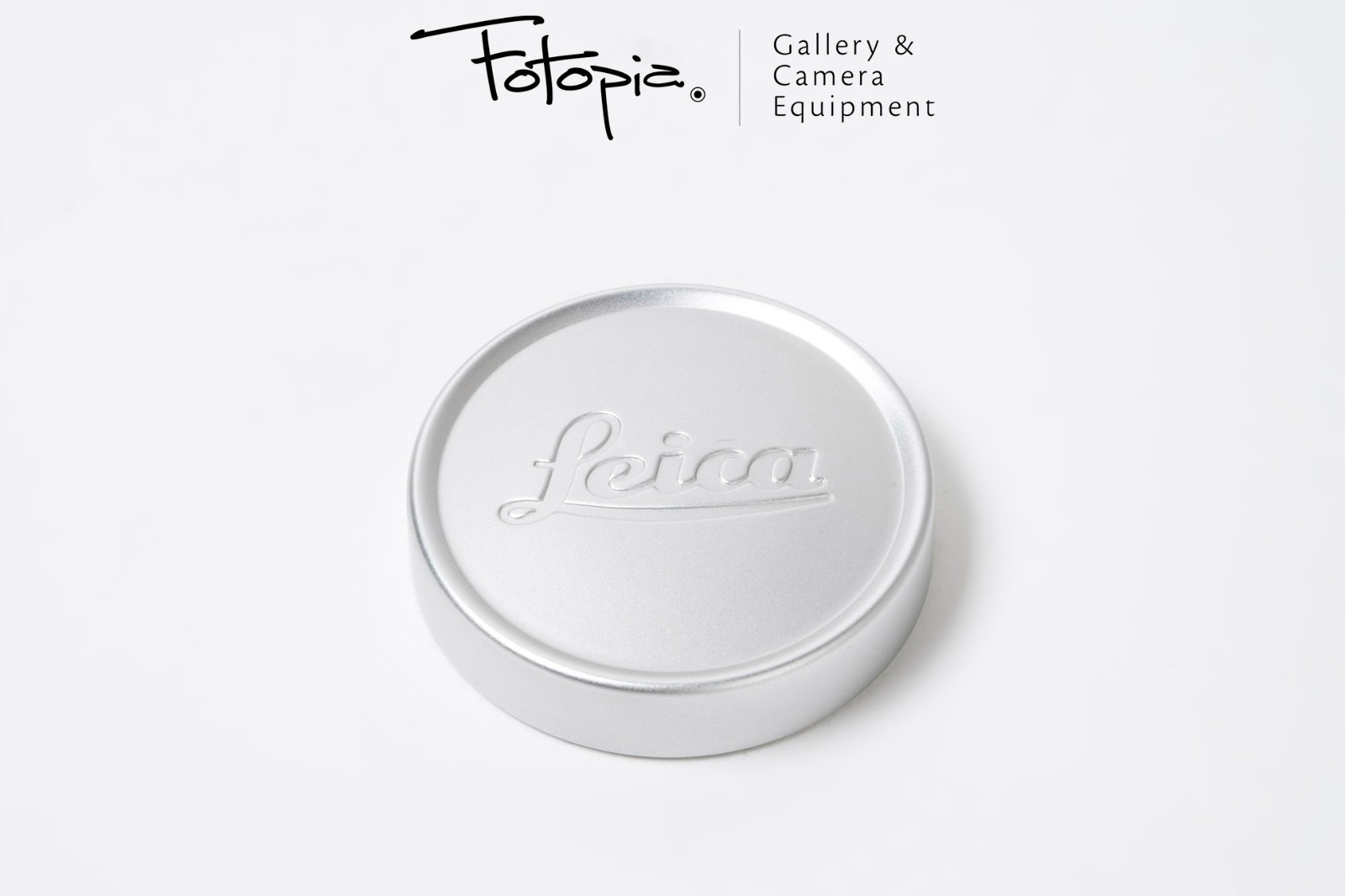 uncommon Leica ORNIO Metal Lens Cap - Silver / For 50/1.4 E43 (99%new)