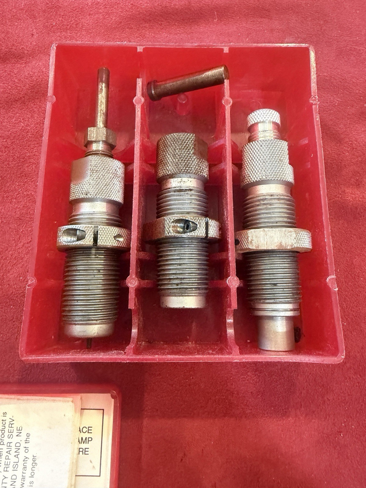 Hornady New Dimensio 3Die Taper Crimp Set 32 S&W/H&RMag Titanium Nitride 044509