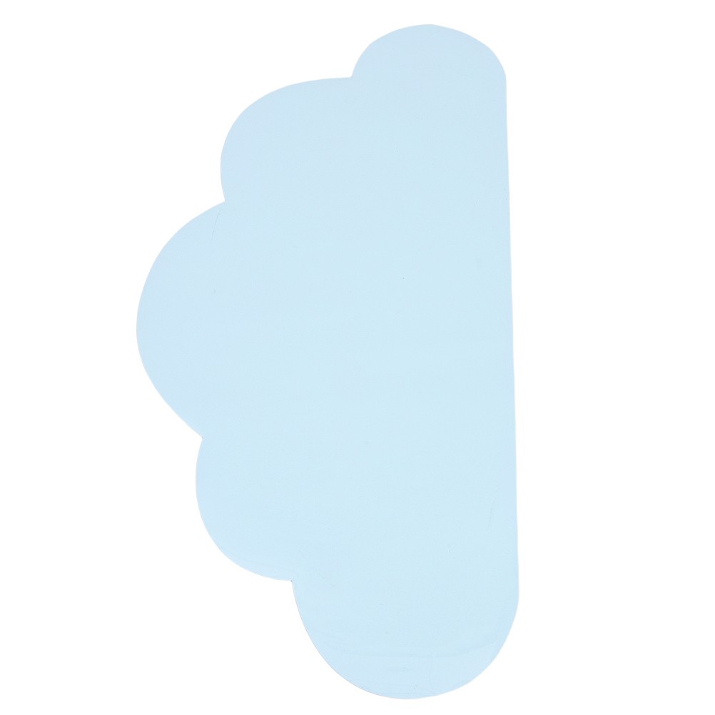 Reusable Sky Blue Whiteboard Decal with Adhesive Backing for Wall Organization