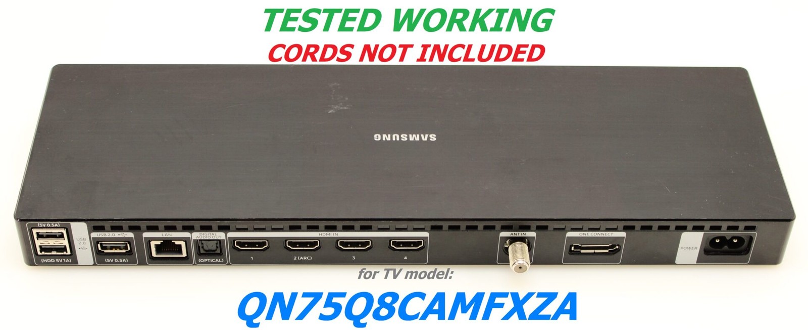 Samsung QN75Q8CAMFXZA One Connect BN96-44629A | TESTED | NO CORDS
