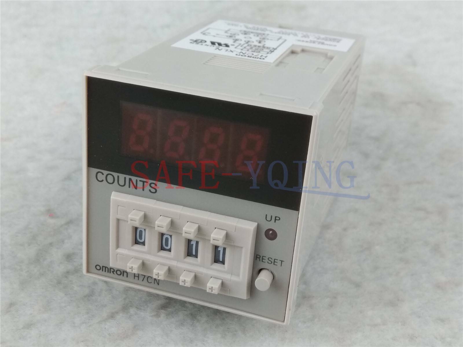 One New Omron Counter H7CN-XLN AC100-240V In Box