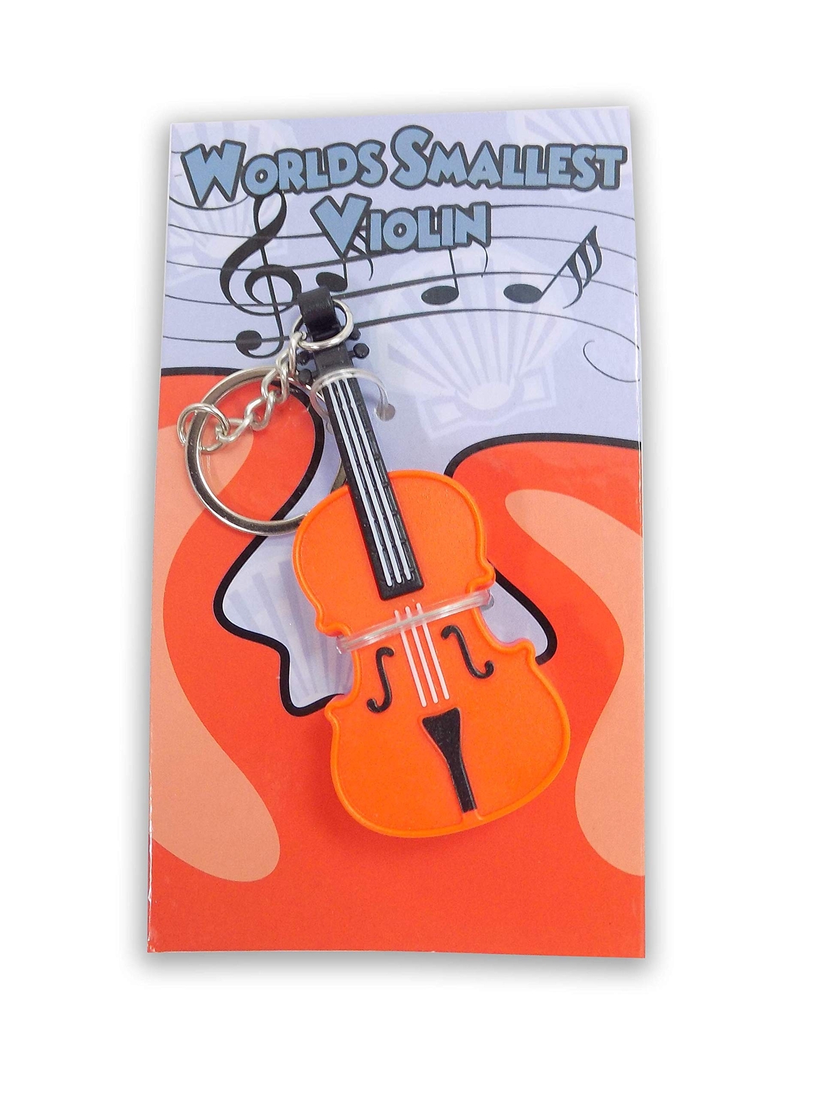 MunnyGrubbers - World's Smallest Violin Keychain Playable with Music - Mini T...
