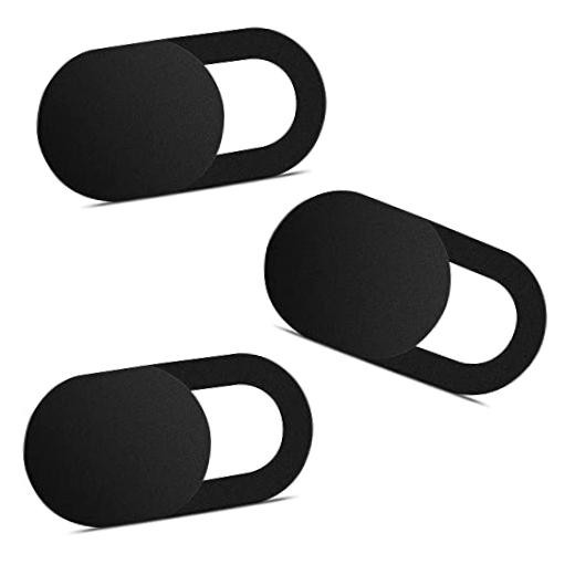 Webcam Cover (3 Pack)  0.03 inch Ultra Thin Laptop Camera Cover Slide for 3 PCS