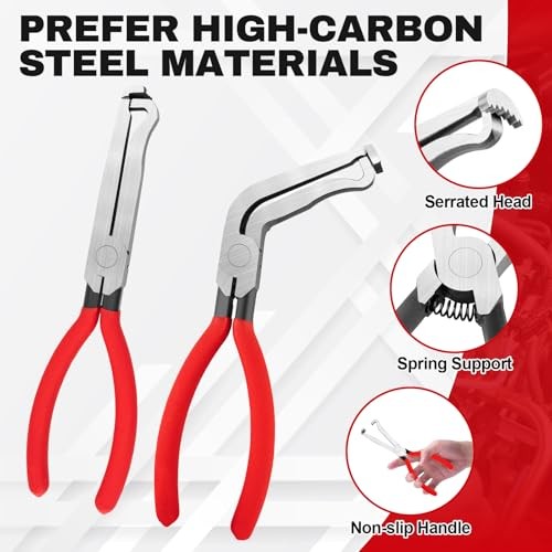 3PCS Electrical Disconnect Pliers, Upgrade Electrical Connector Pliers,