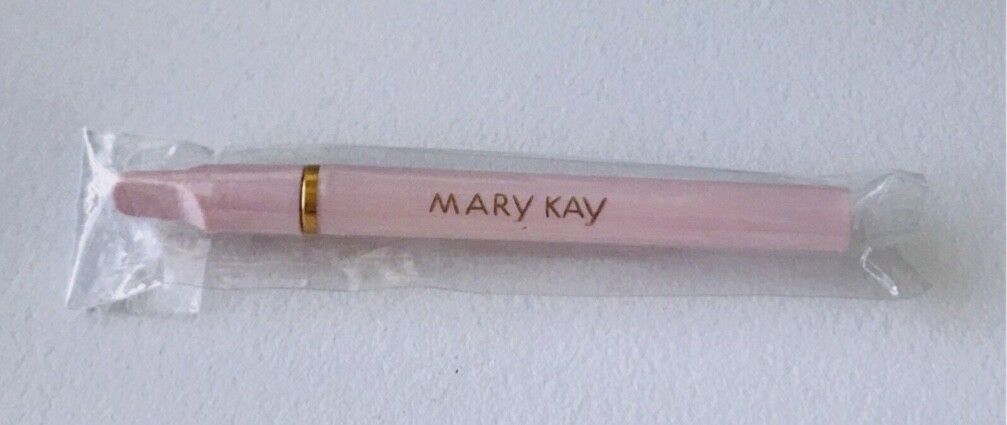 New In Package Mary Kay Compact Pink Retractable Lip Brush ~ Fast Ship