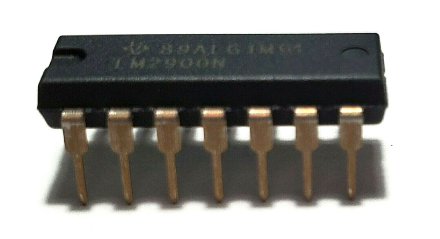 5PCS LM2900N LM2900 Quad, high-gain frequency-compensated IC