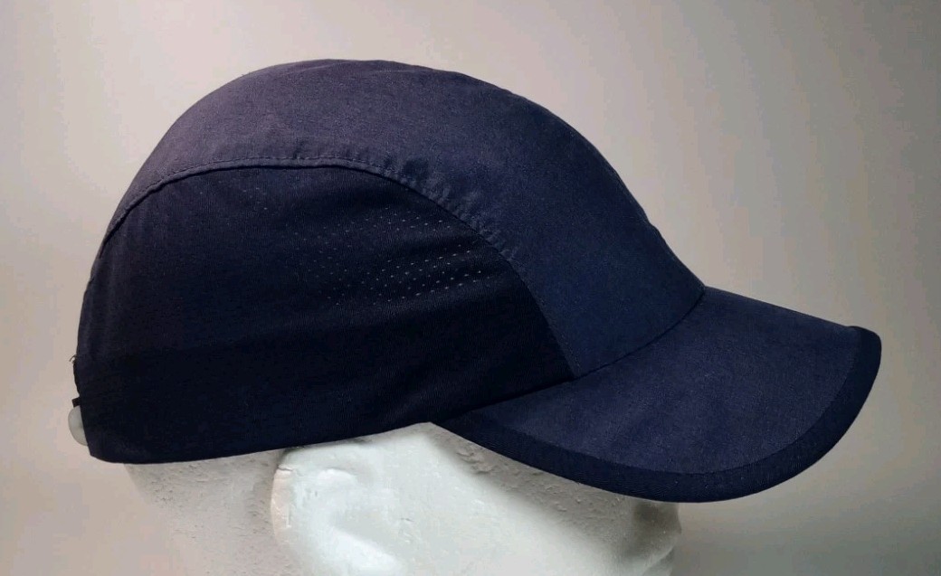 Brooks Running Hat Runners Cap Blue Lightweight Adjustable Fabric Strap