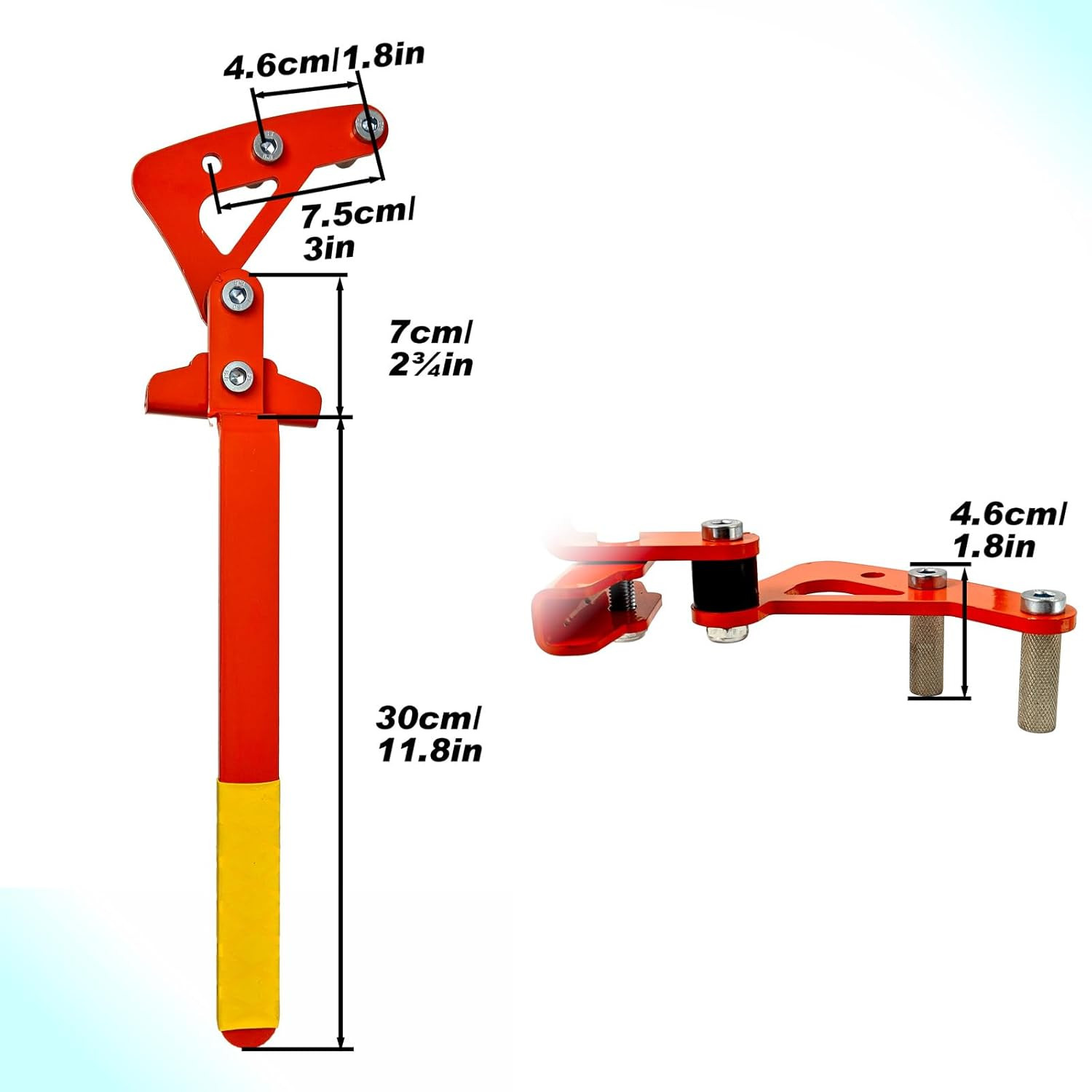 Deck Board Straightening & Removal Tool, Steel Decking Board Bender Tool to Stra
