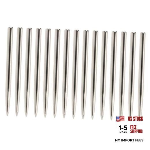 15pcs 36mm Dart Tips Steel Replacement Dart Tips for Glide Spare Dart Points