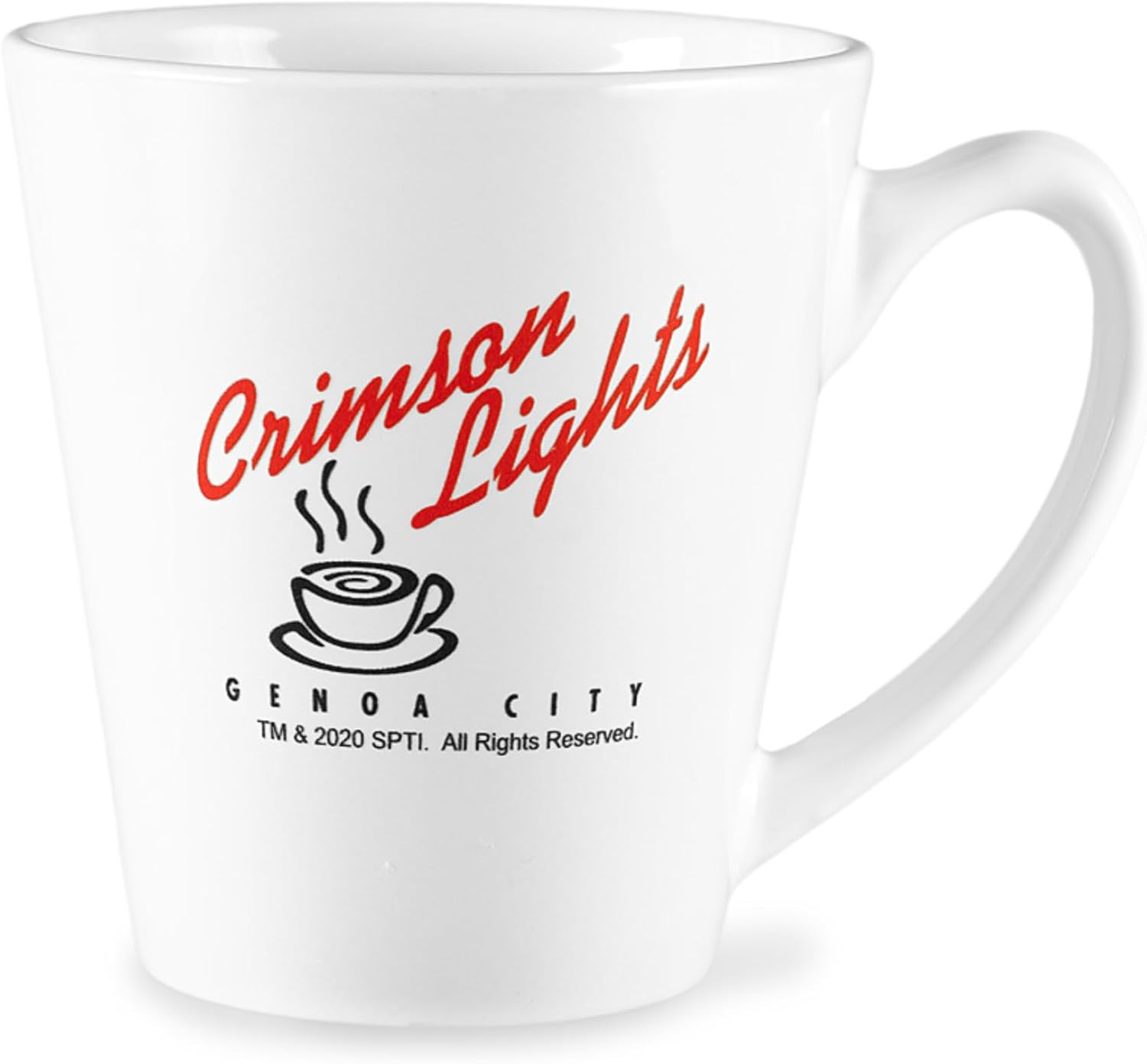 CBS the Young and the Restless Crimson Lights Mug, Genoa City Coffee Mug, 13 Oz