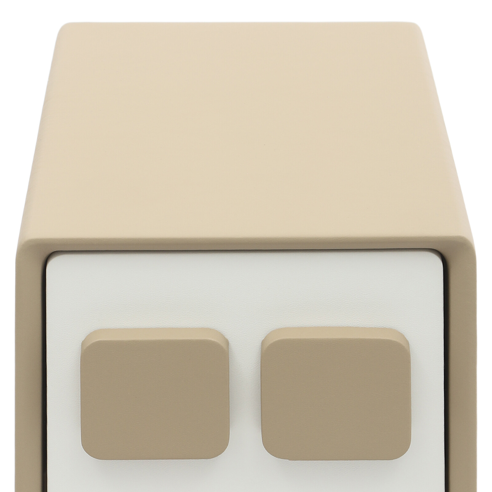 Modern Minimalist End Table, Bedside Table for Bedrooms, Floorstanding End Table