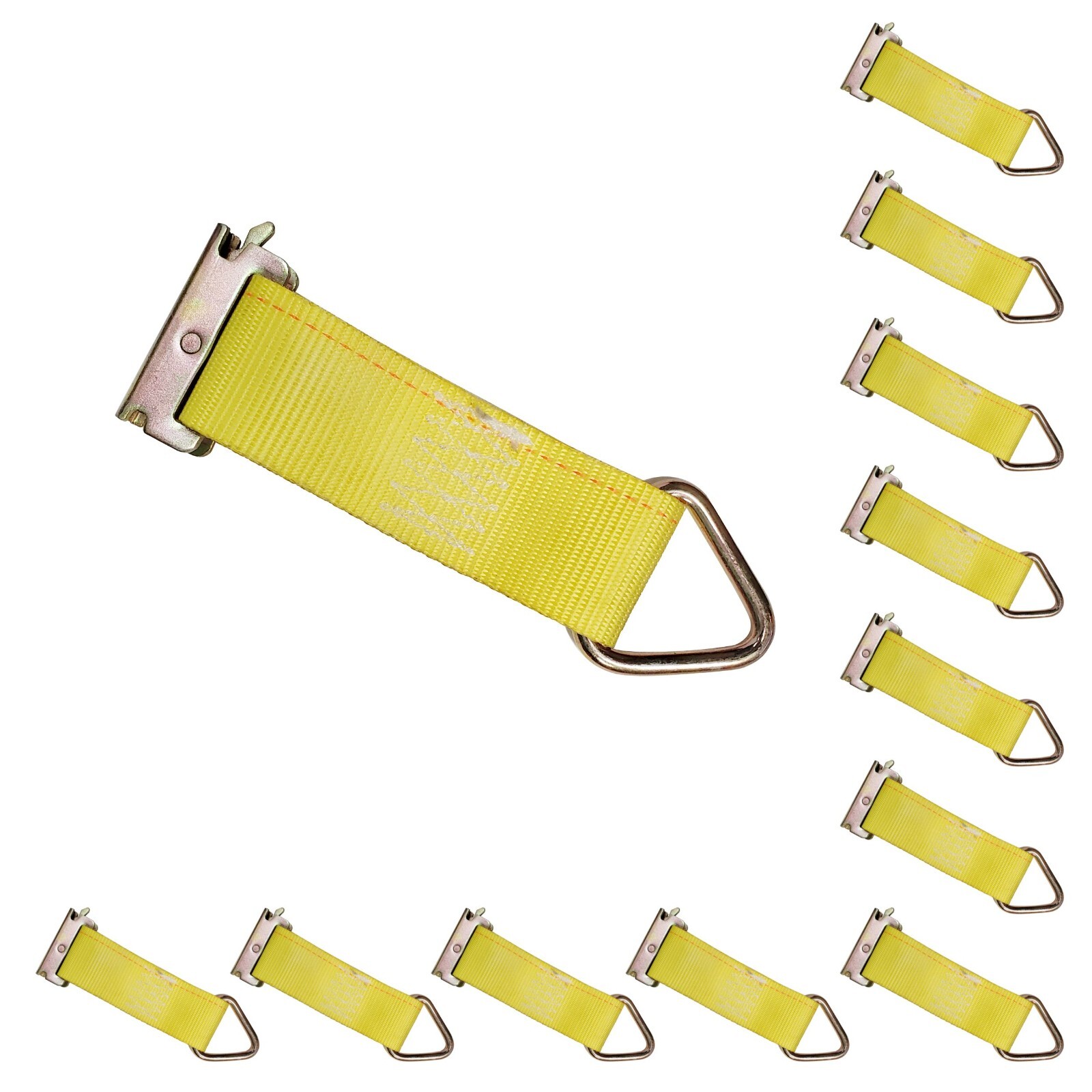 USA 12 Pack 2" x 6" E-Track Fitting Rope Tie Off for Trailer Van Enclosed Truck