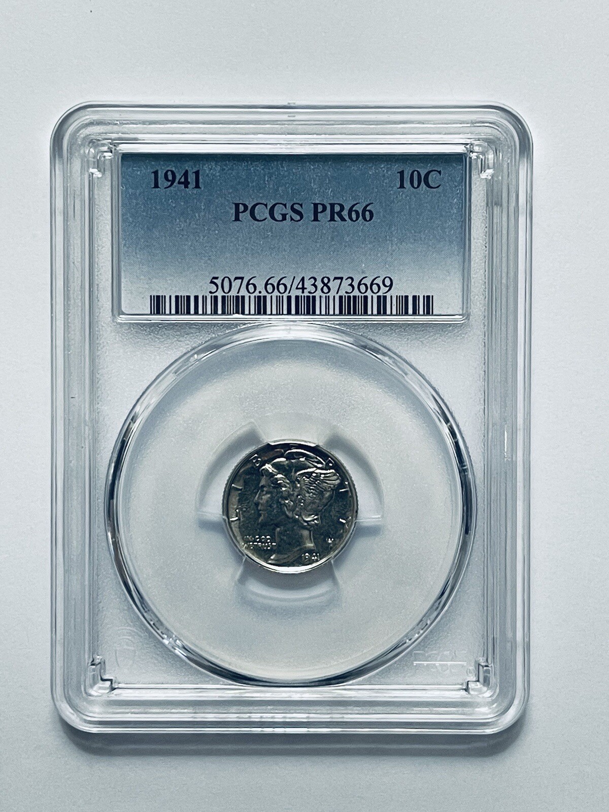 1941 Mercury Dime PCGS PR66