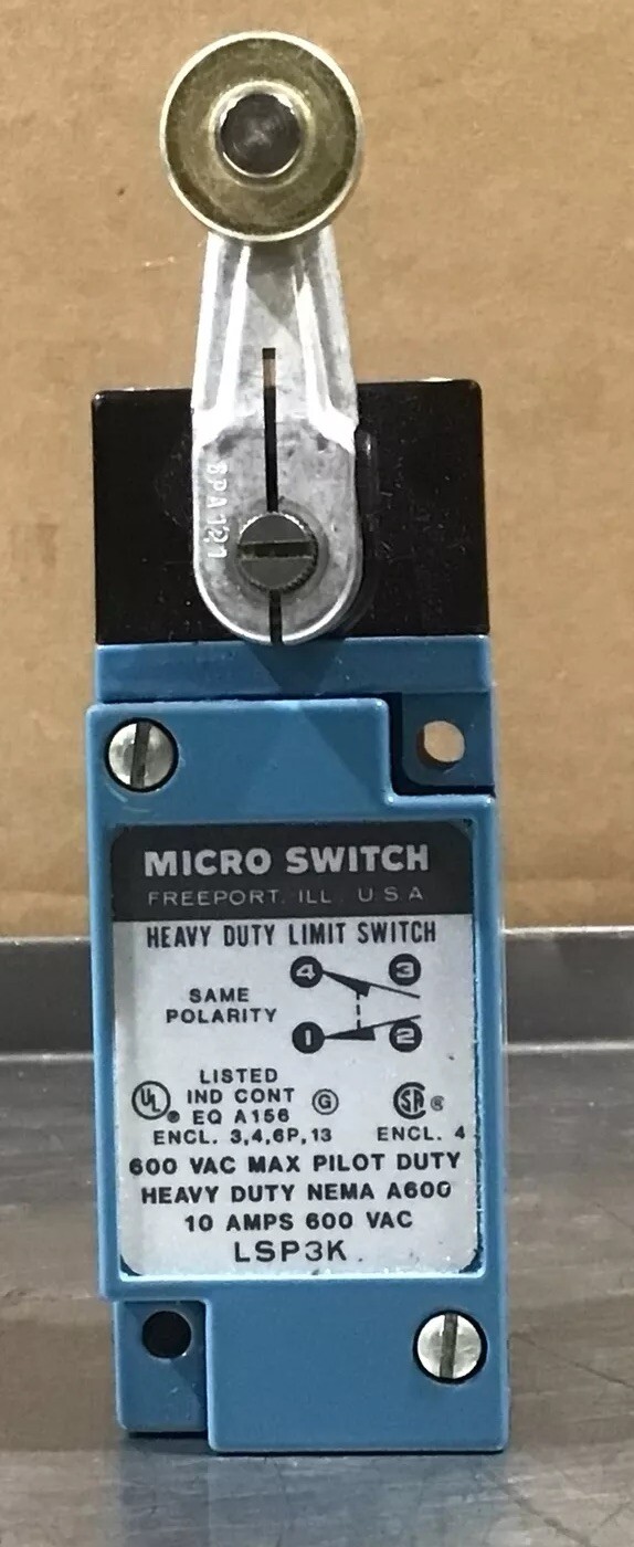 Honeywell LSP3K3 -Microswitch Limit Switches Limit SW/Single Pole Non Plug-in