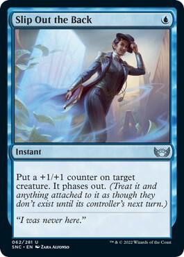 1x Slip Out the Back - Streets of New Capenna - NM  -  MTG
