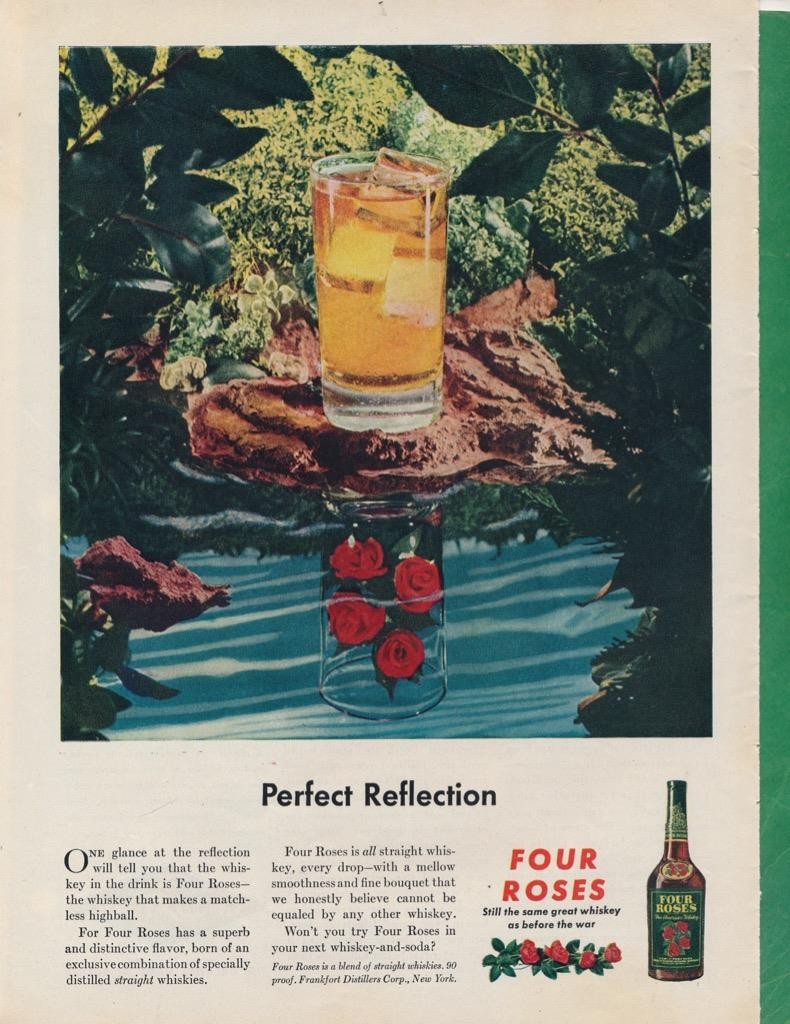 Magazine Ad - 1946 - Four Roses Whiskey (#1)