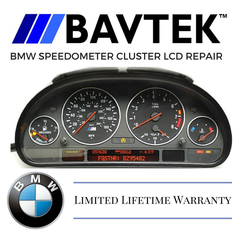 ✅BMW INSTRUMENT CLUSTER SPEEDOMETER REPAIR E53 X5 3.0i 4.4i 4.6is M5 1YR