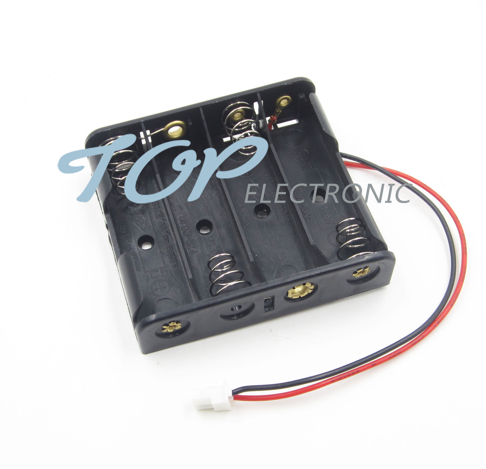 6V 4AA 4xAA battery holder with JST connector for arduino