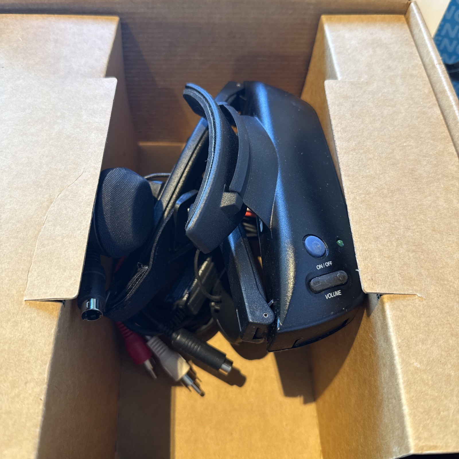 Virtual IO i-Glasses Headset Virtual Display Systems Kit Open Box Vintage 2000