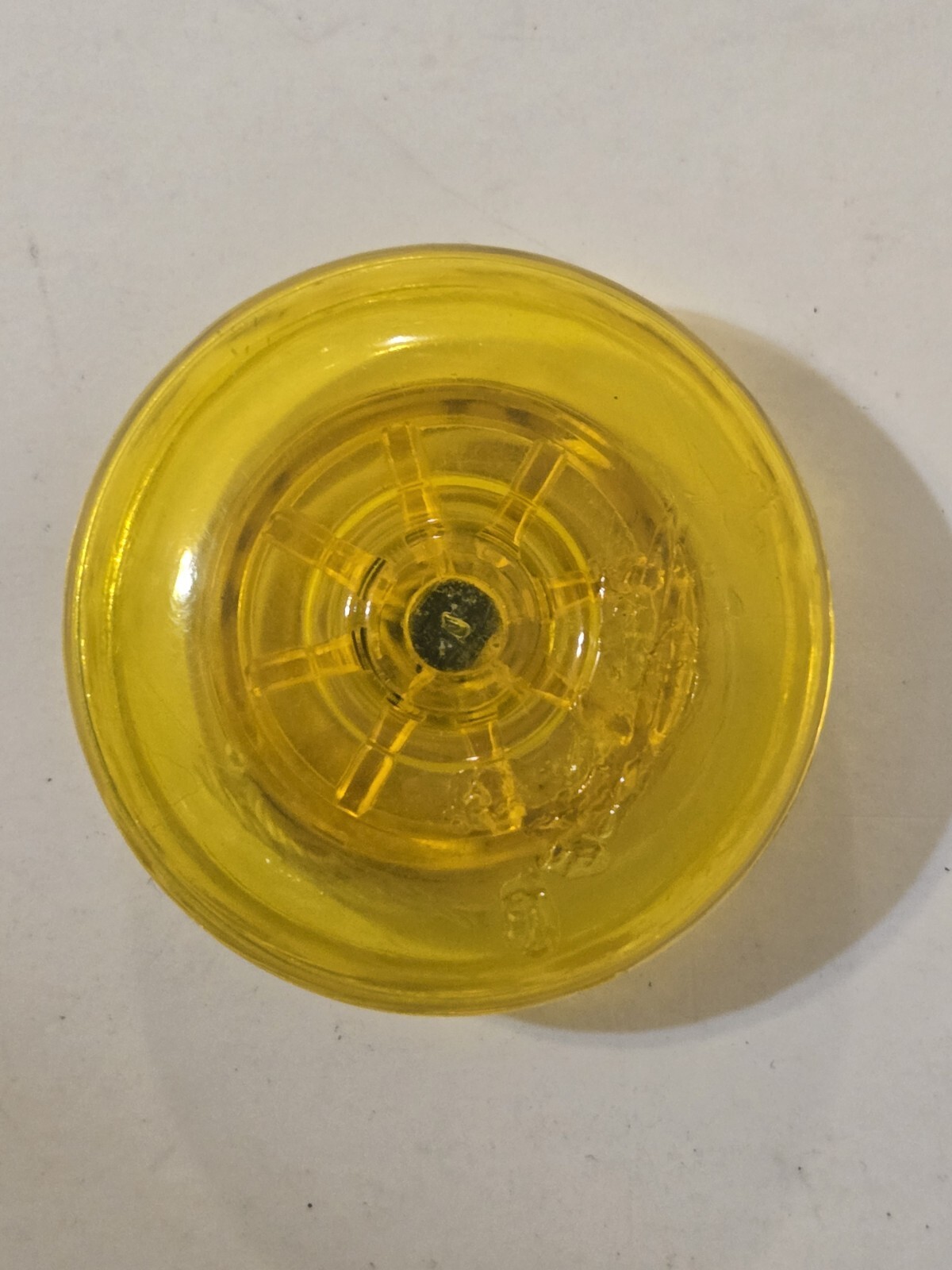 Rainbow Yoyo Vintage Yellow Plastic Rainbow Yo Yo
