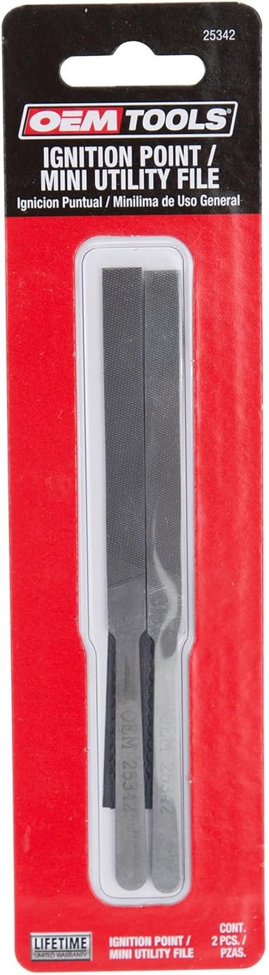 Ignition Point and Utility File Mini Precision Ground