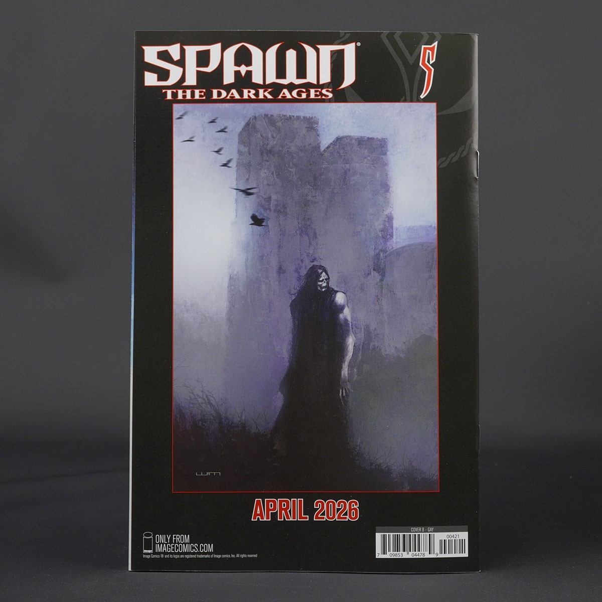 Spawn THE DARK AGES #4 Cvr B Image Comics 2026 1125IM0378 4B (W/A) Sharp (CA)Gay