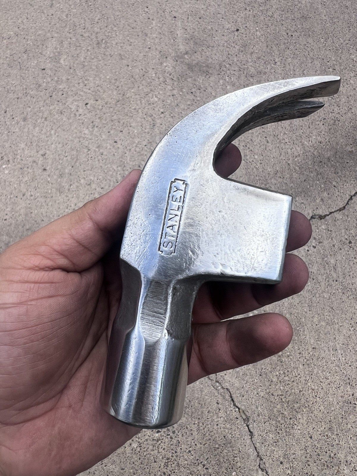 Stanley Bell System Hammer 1.8lb Head, Cleaned & Polished