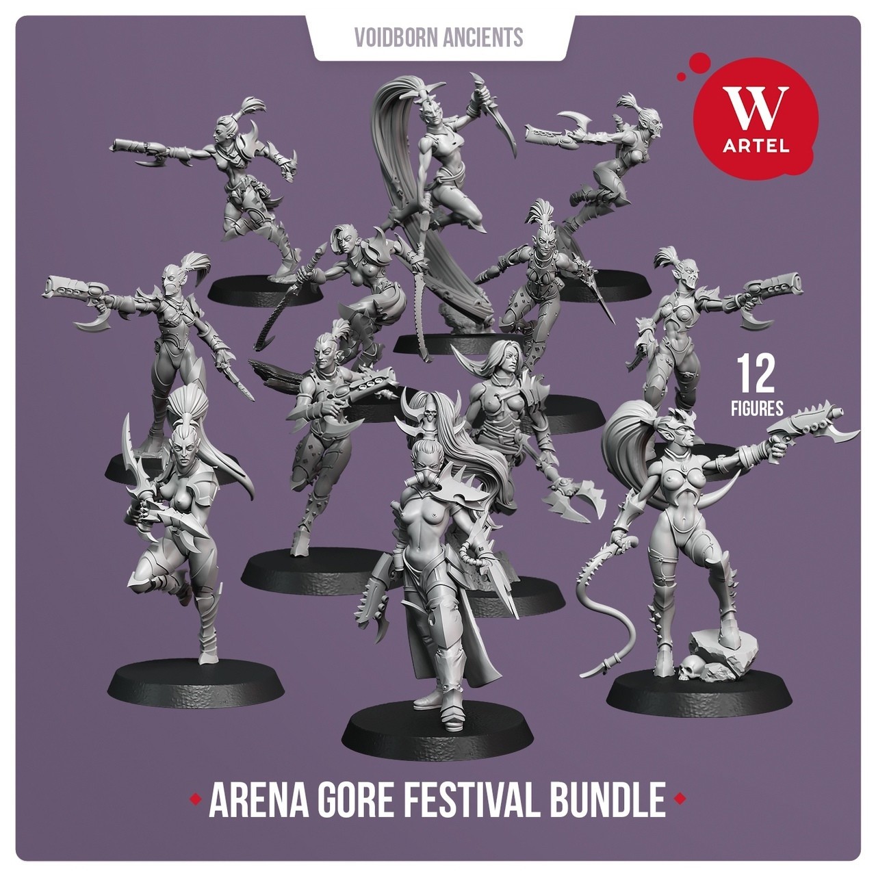 Arena Gore Festival Bundle 28mm Artel W Dark Eldar Wyches