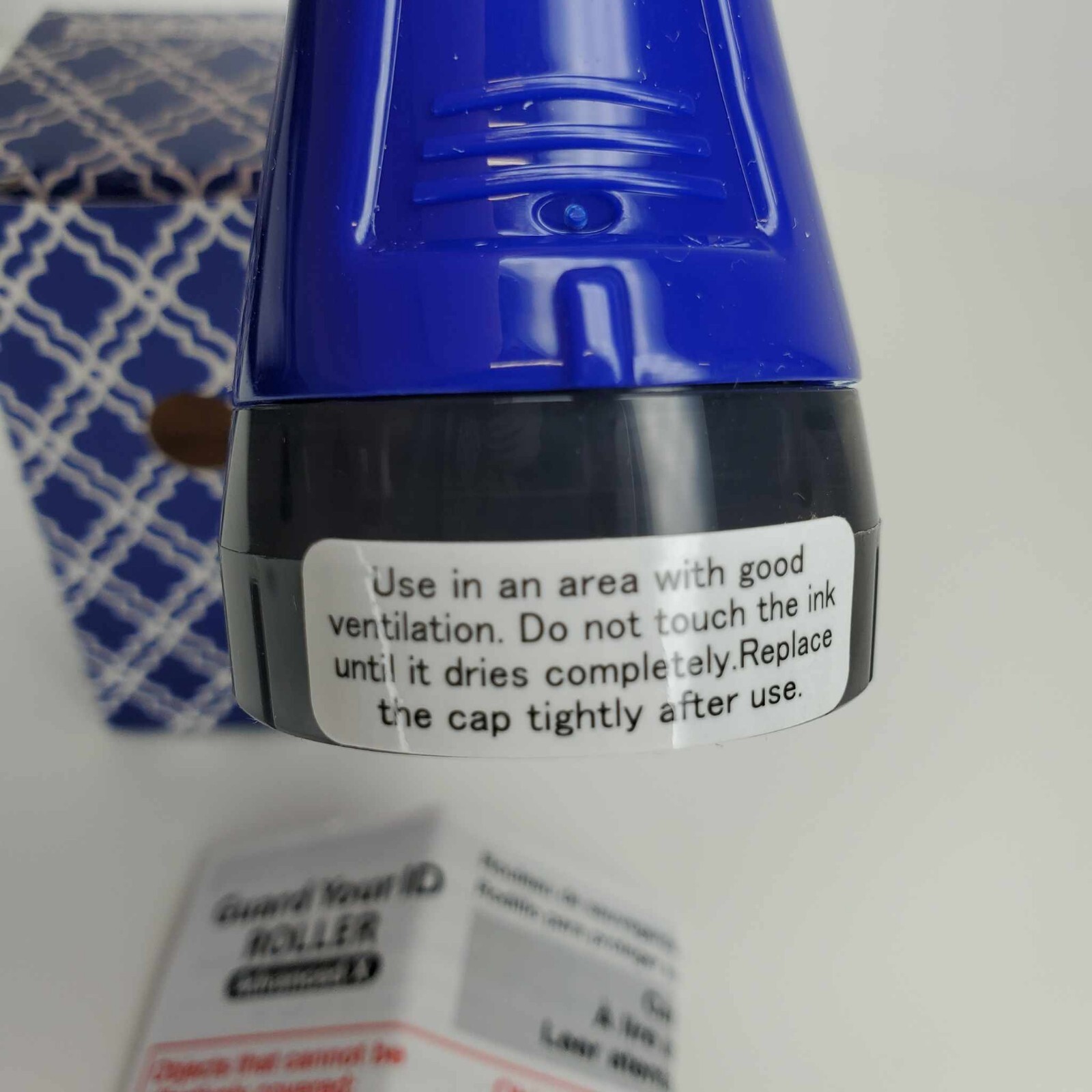 Guard Your ID Roller Advanced X Open box NEW Blue