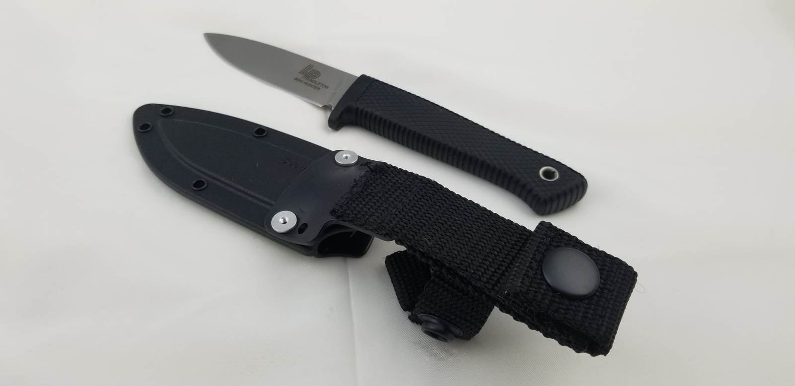 Cold Steel Pendleton Mini Hunter AUS-10A Stainless Fixed Blade Knife 36LPMF
