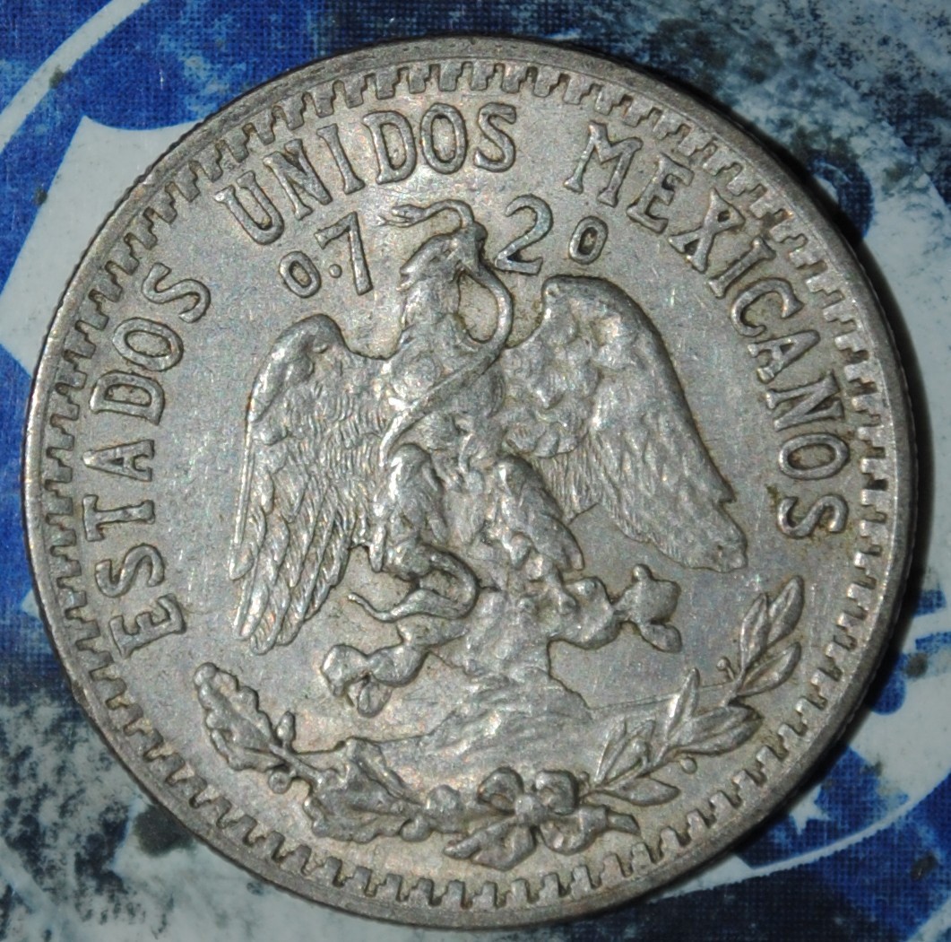 MEXICO Silver 20 Centavos 1939 {{{D011