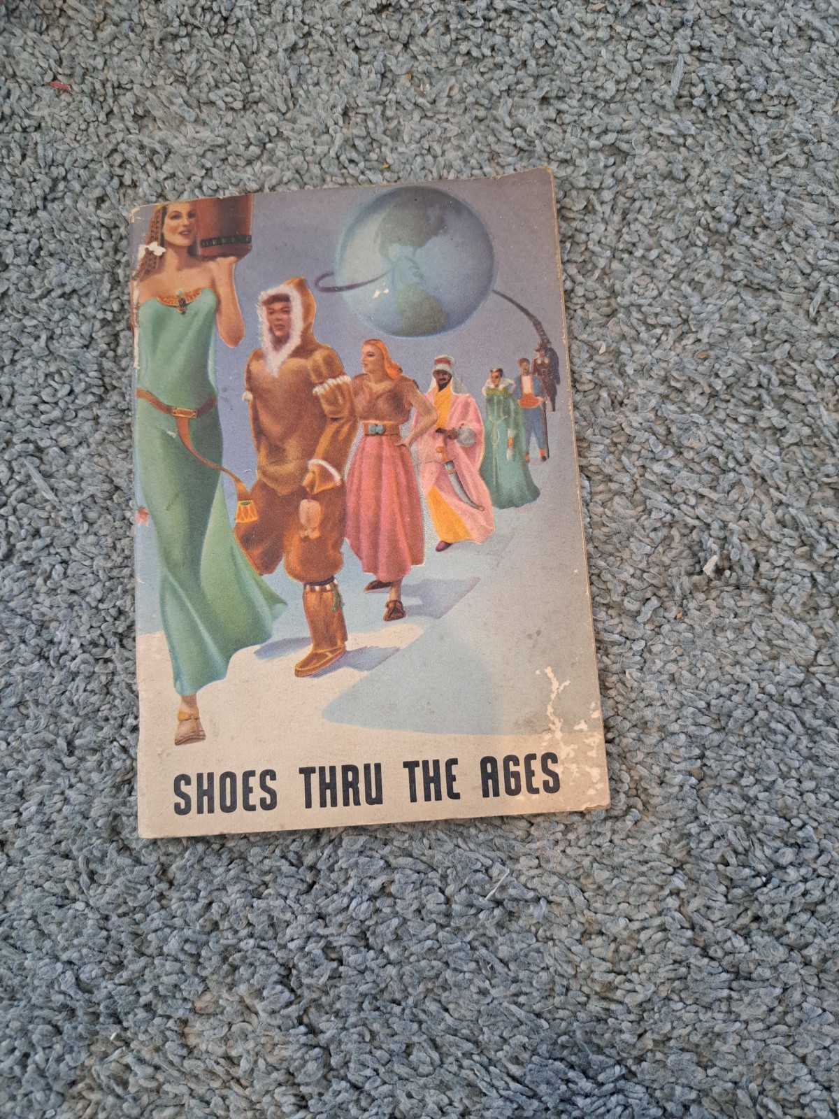 Vintage Shoes Through the Ages Book from International Shoe Company Red Goose