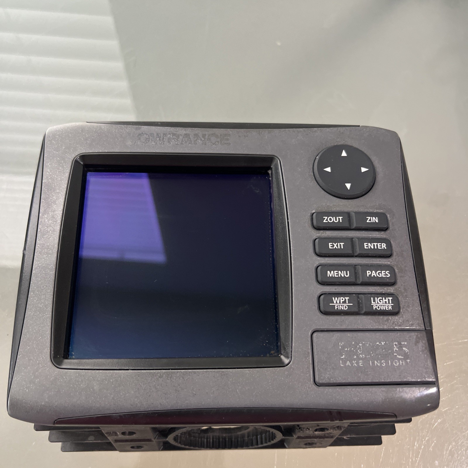 Lawrence HDS5 Insight Fish finder +GPS  Chartplotter UNTESTED!!