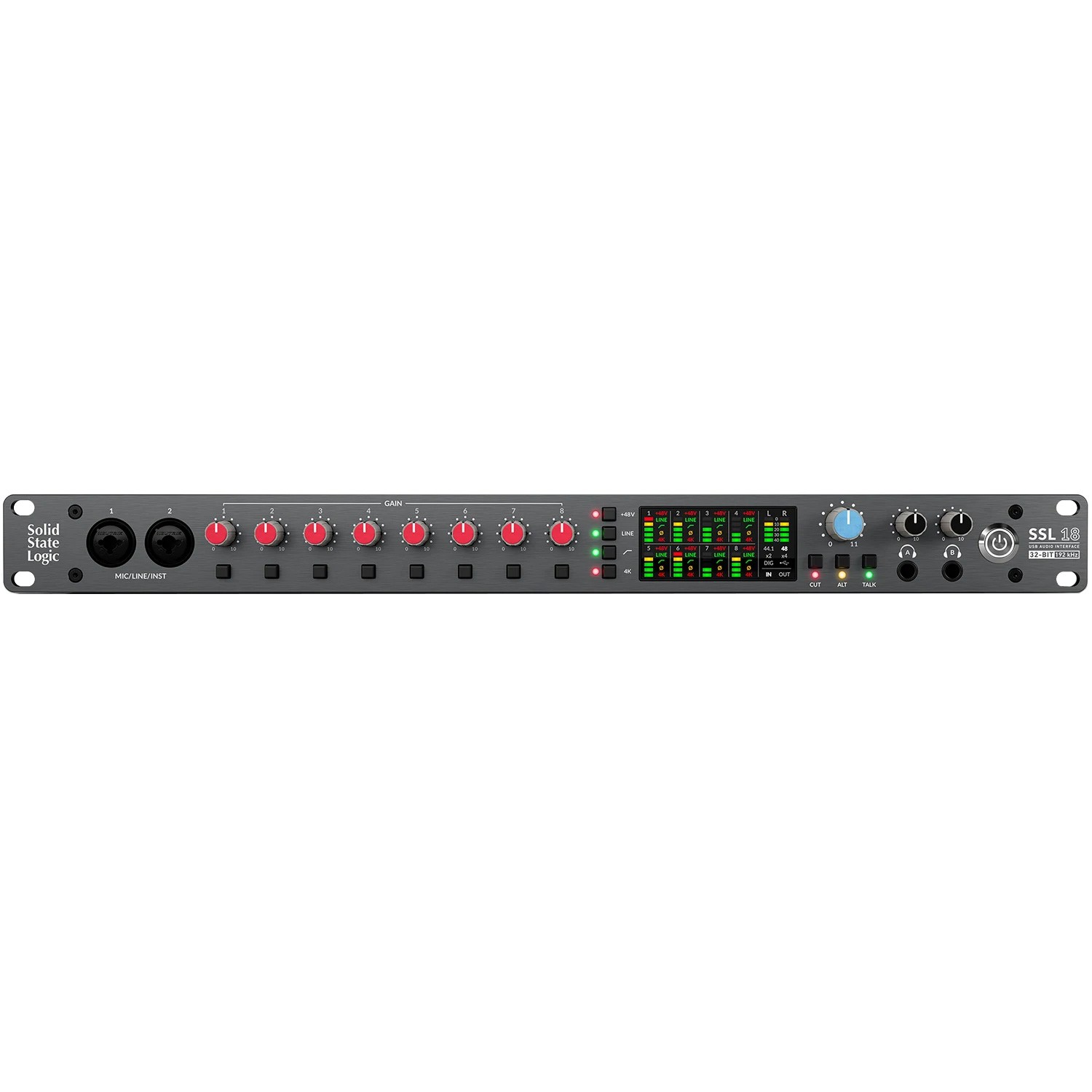 Solid State Logic SSL 18 26-in/28-out USB Audio Interface