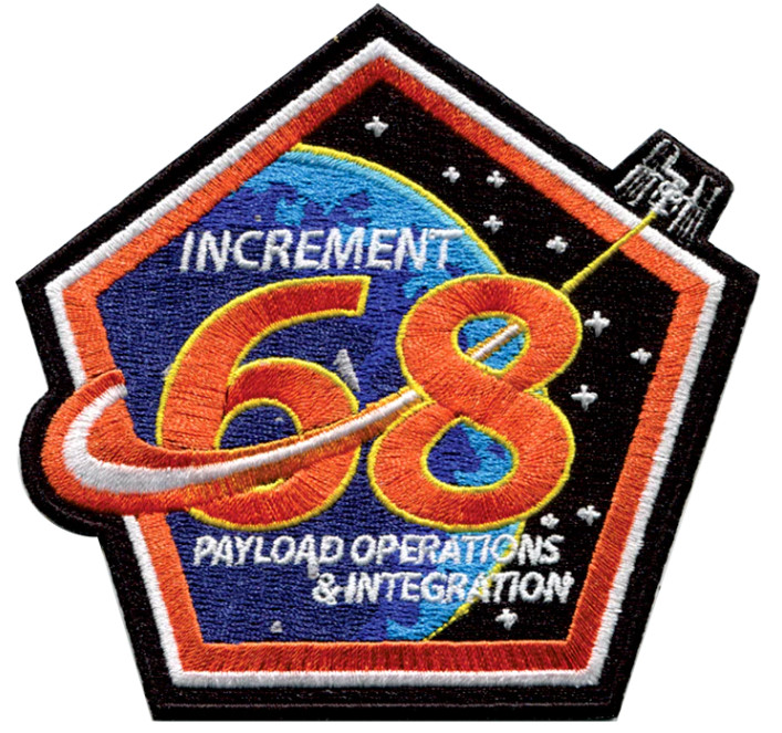 NASA Space Station Payload Operation 68 Embroidered Patch
