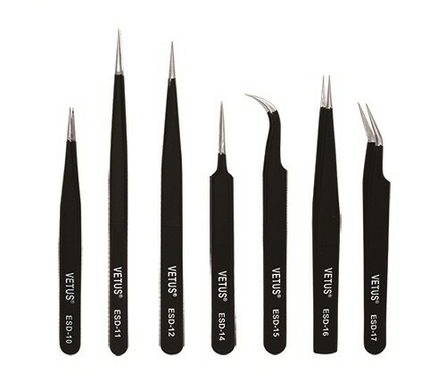 Vetus Volume Tweezers ESD Series