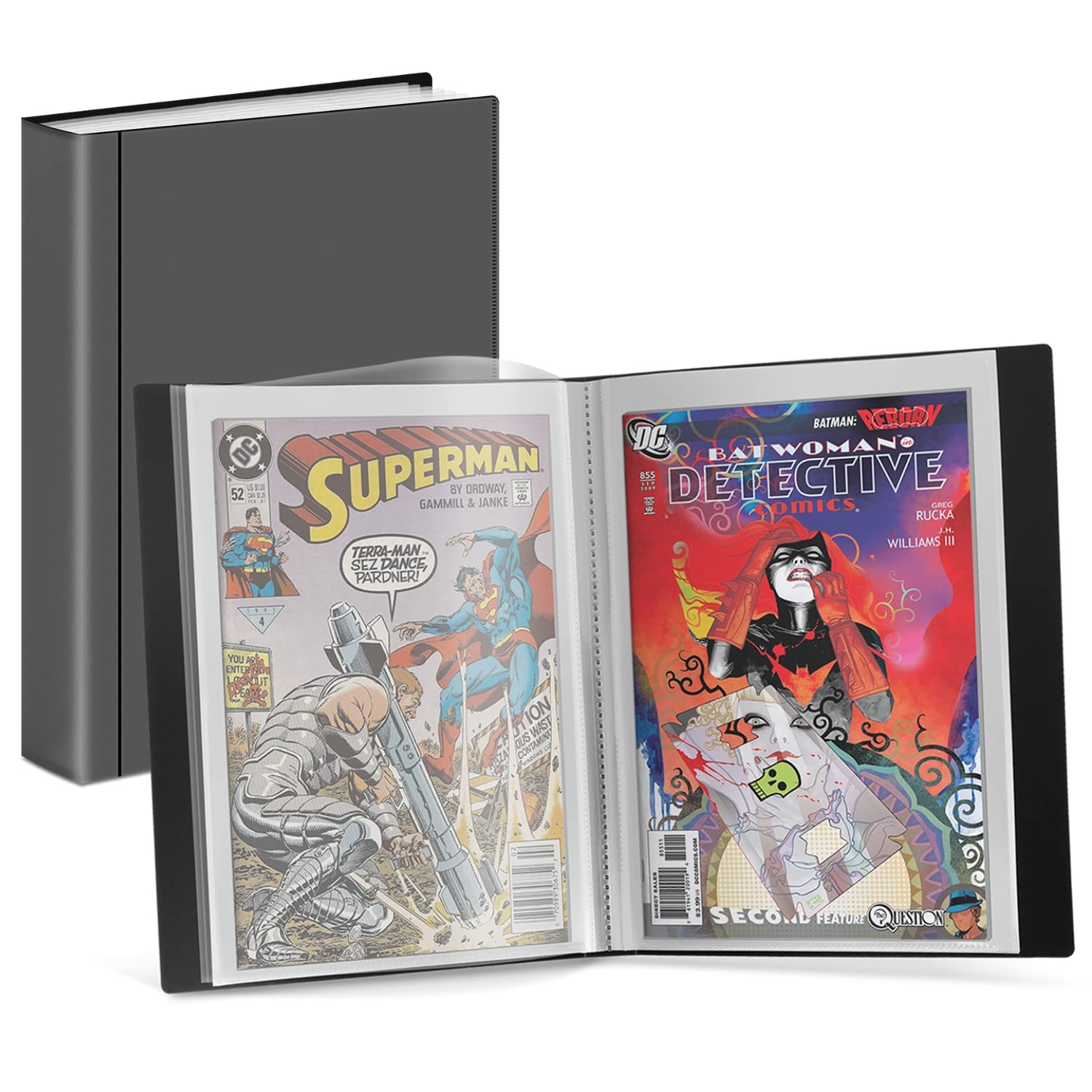 Dunwell Comic Book Storage Album - For Current, Silver Age, Regular Ba