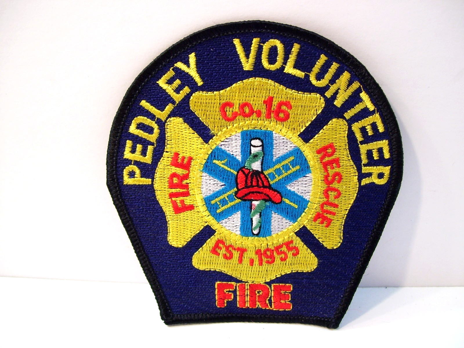 Pedley CA Volunteer Fire Co. 16 Patch, Joropa Valley California