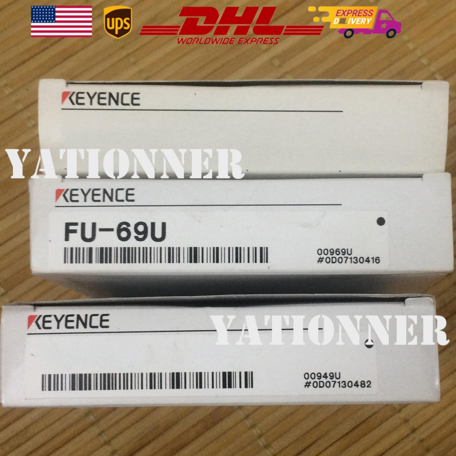 One Keyence FU-69U Fiber Optic Sensor New Free Shipping