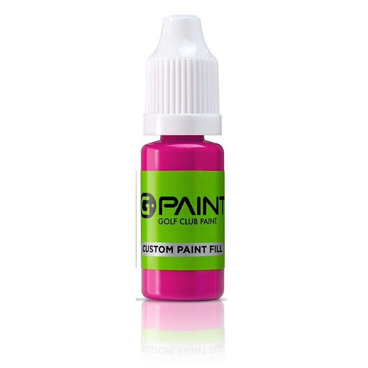 G-Paint Golf Club Paint - 10ml Bottle -PINK- Paint Fill or Refurbish Golf Clubs