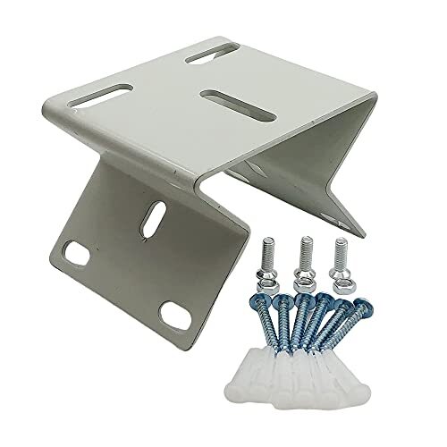 Wall Corner Mount-Metal Bracket Angle CCTV Surveillance Camera Holder Adapter