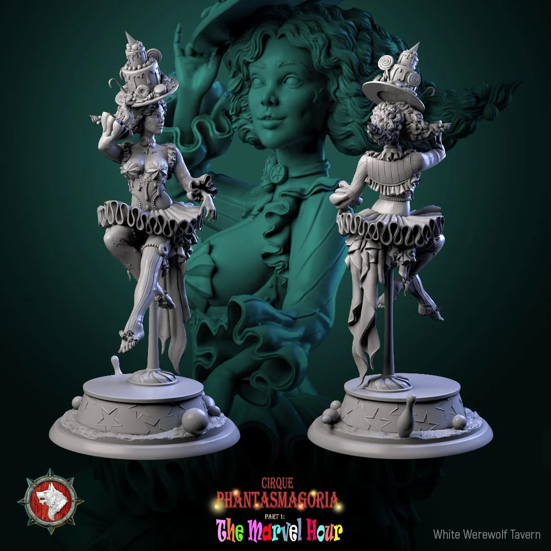 Madame Pachadora - Resin Tabletop Miniature