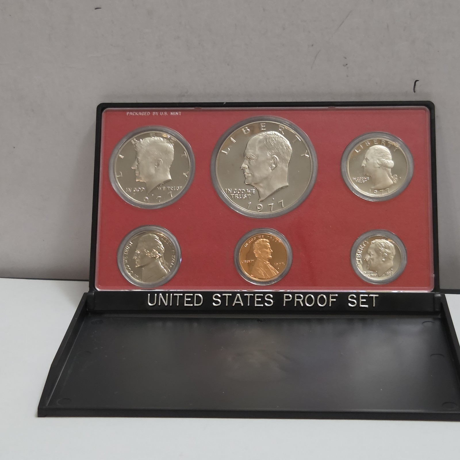 1977 - S US Mint Proof Set 6 Coin/5 Sets Original Government Packaging