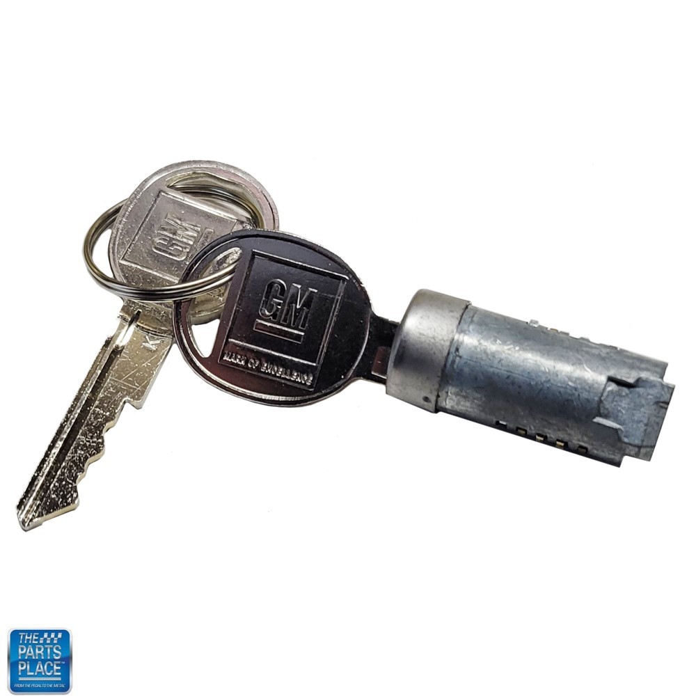 1956-70 GM Cars Key Tumbler For Glove Box or Console Box Late Style Key 146 182
