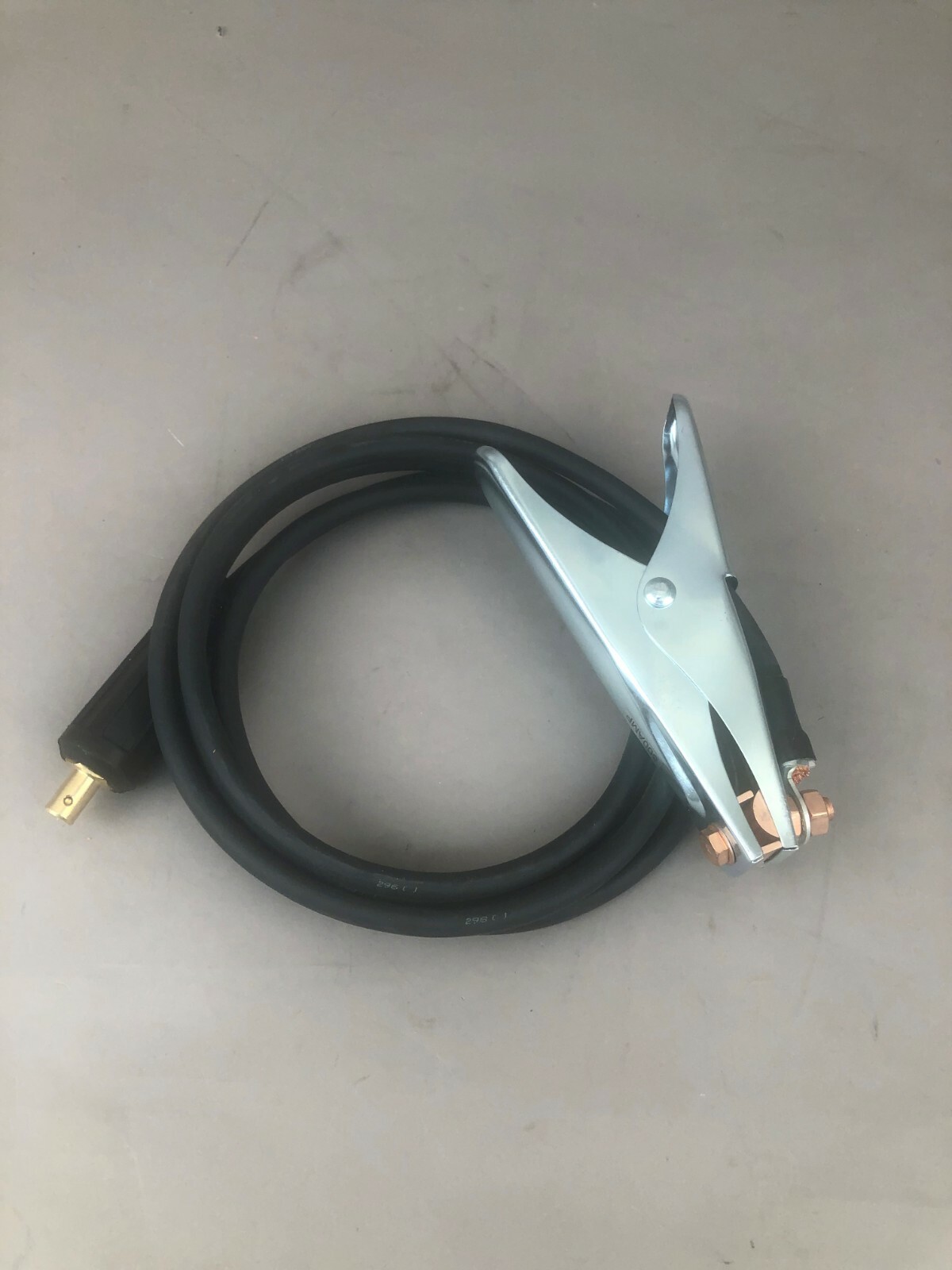 10' HTP Ground Clamp Miller Lincoln Esab Everlast 35 Dinse #2 AWG Made in USA