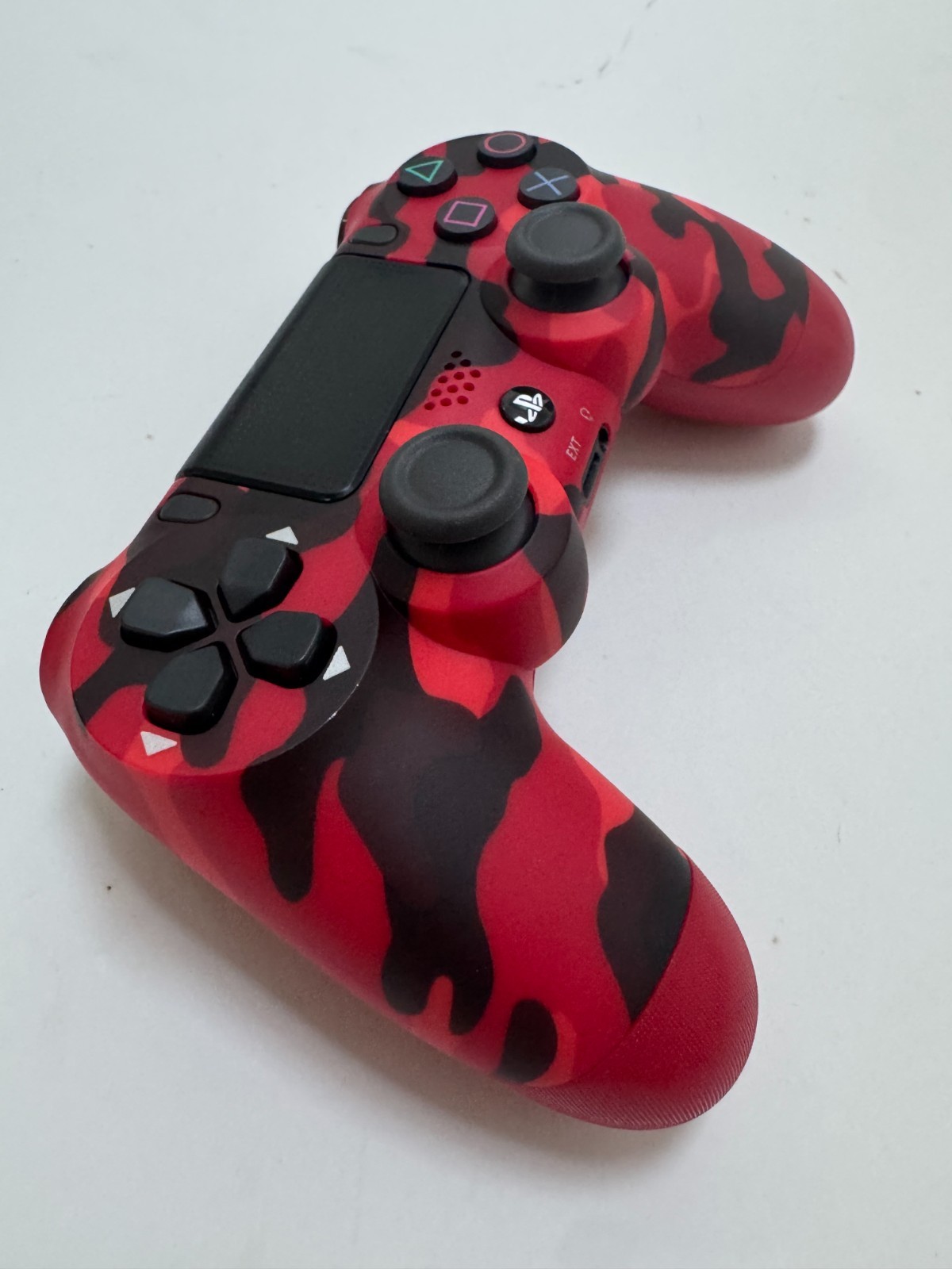 Sony PlayStation 4 PS4 Dualshock 4 Controller Red Camo - Gently Used