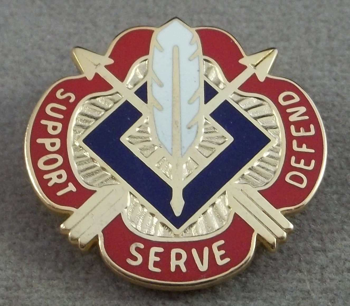 US Army 18th Personnel Group Unit Crest Insignia