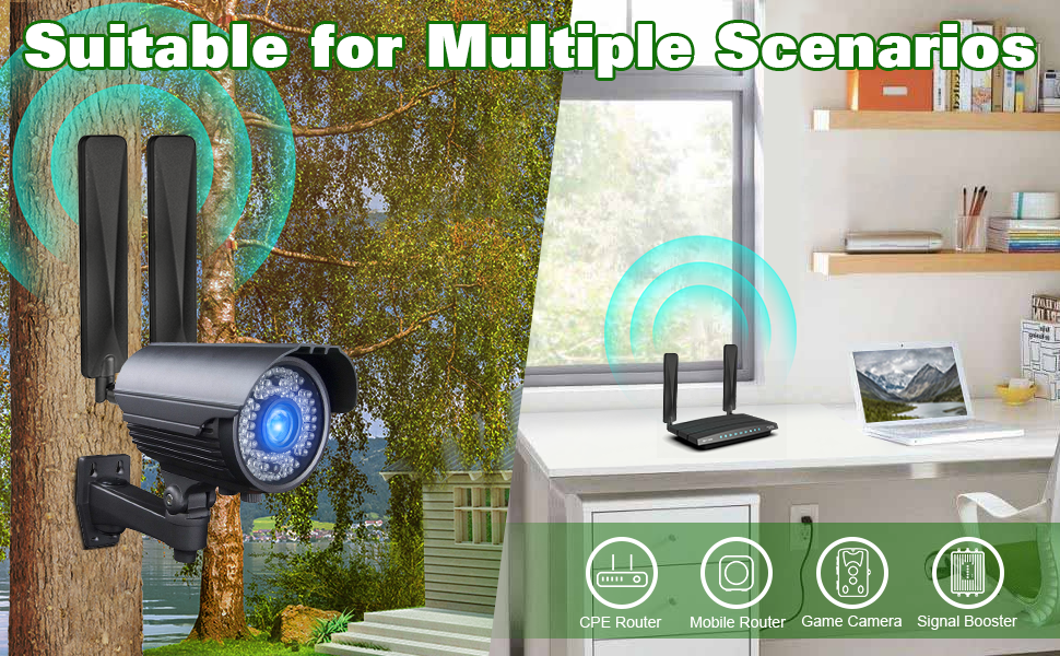 Replacement Antenna For Spypoint FLEX G36 Cellular Trail Camera,LTE Connectivity